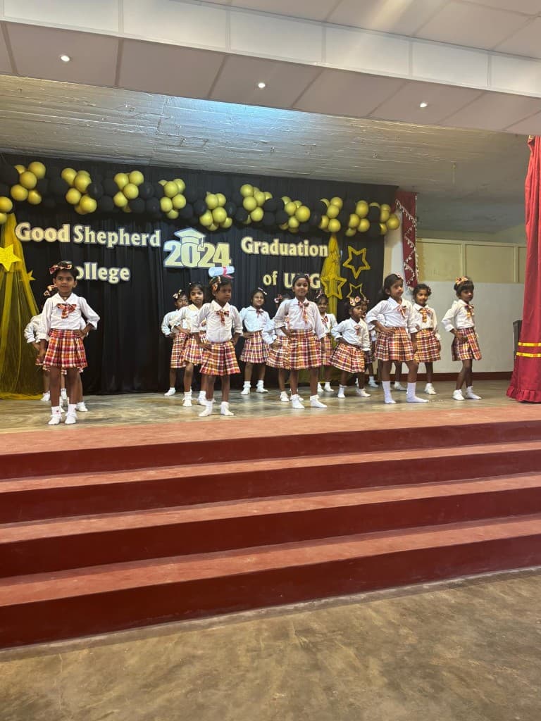 Students at Good Shepherd Lanka